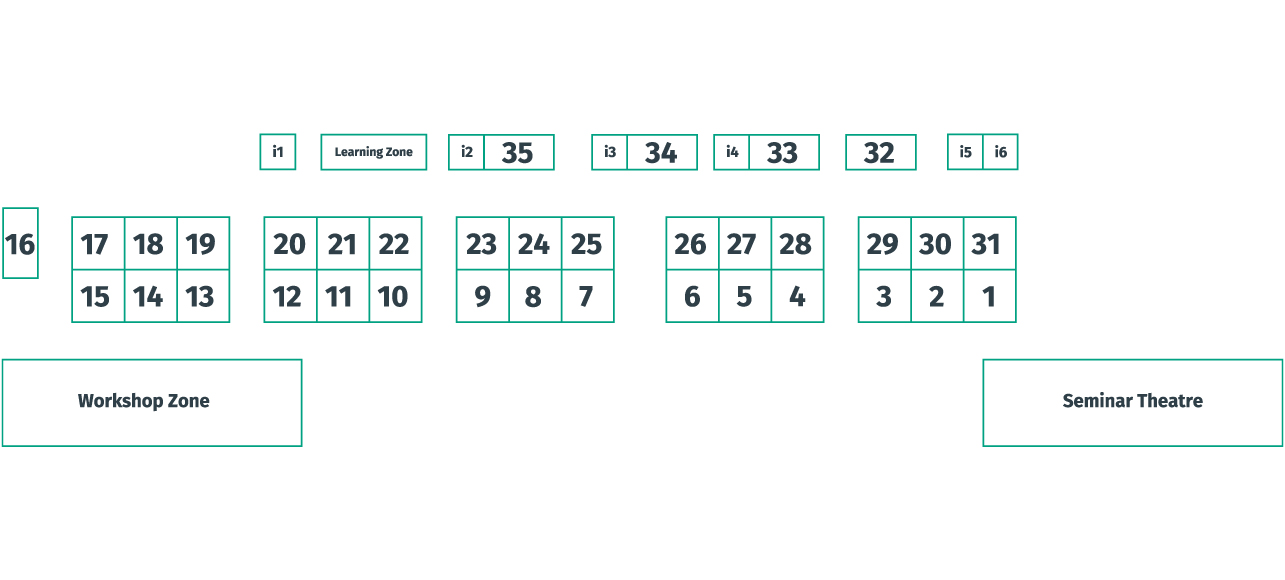 Take a look at the floorplan for Nursing Careers and Jobs Fair Leicester