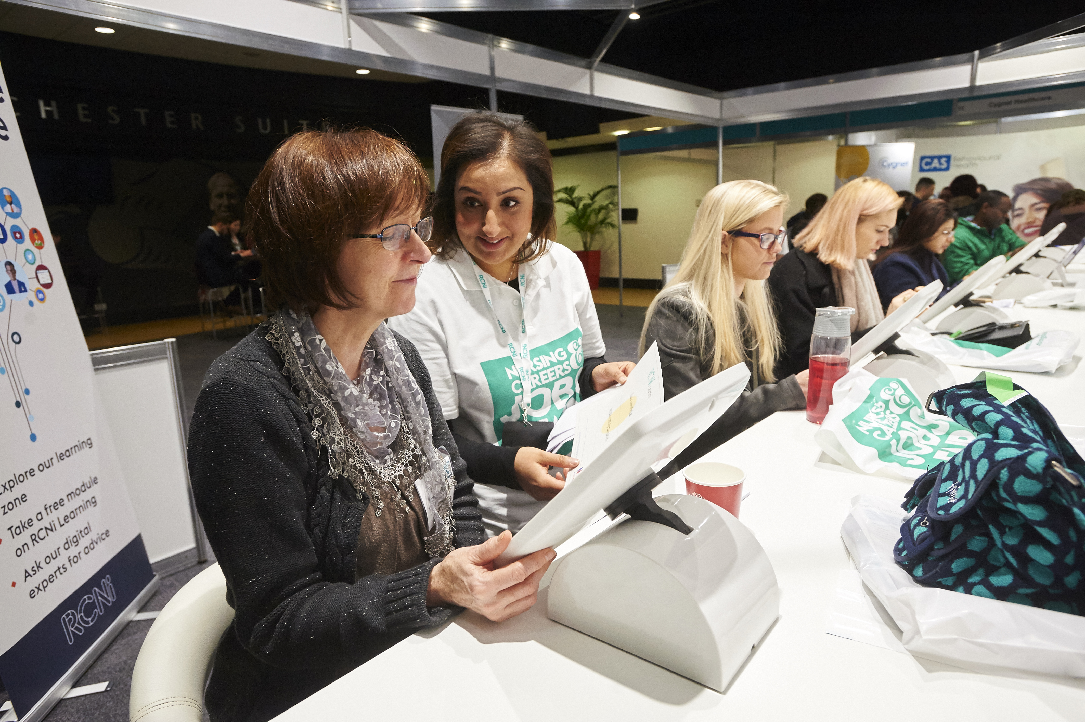 Learning zone nursing careers and jobs fair