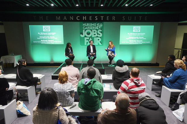 Panel talk at RCNi nursing careers and jobs fair