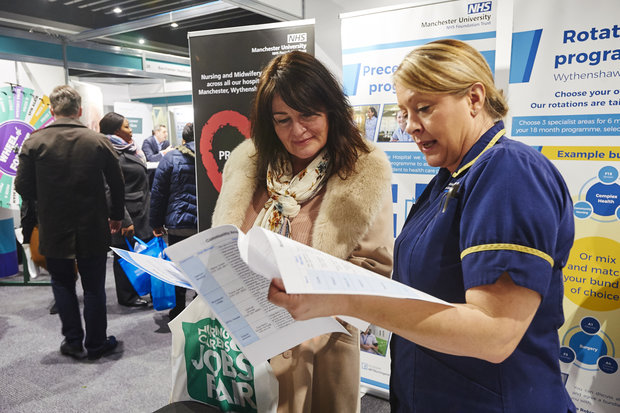 Get to Nursing careers and jobs fair bristol