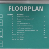 Print your logo on the floor plan